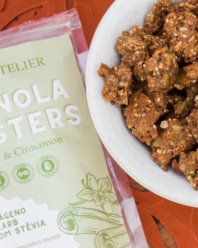 GRANOLA CLUSTERS PROTEICA DE VANILLA & CINNAMON