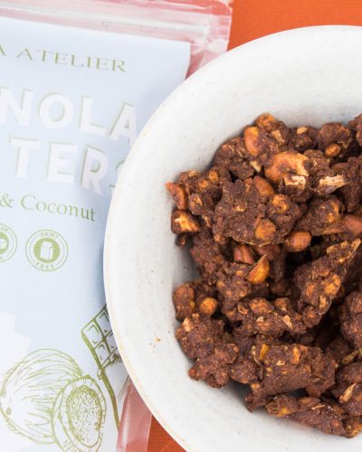 GRANOLA CLUSTERS VEGANA DE CHOCOLATE & COCONUT